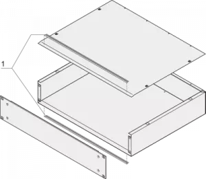 20860-132 SCHROFF Gehäusezubehör