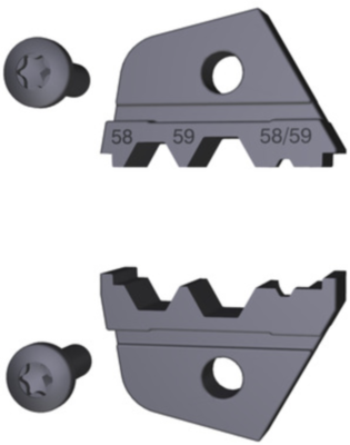 9011130000 Weidmüller Crimp Inserts and Compression Inserts