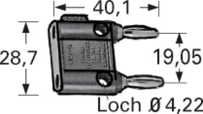 MDP-S-2 Pomona Kurzschlussstecker