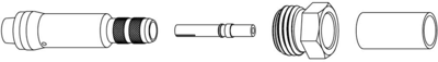 081-160 Amphenol RF Coaxial Connectors Image 2