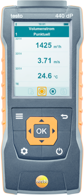 0563 4409 Testo Anemometer, Gas- und Druckmessgeräte Bild 2