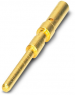 Stiftkontakt, 0,08-0,34 mm², Crimpanschluss, vergoldet, 1239259