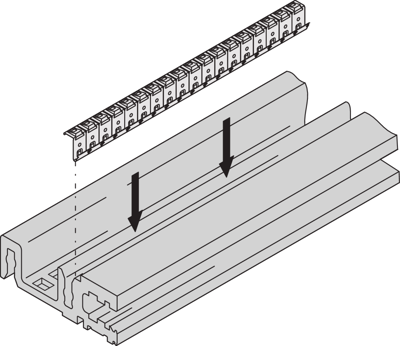 24560-246 SCHROFF Gehäusezubehör