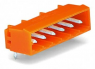 Stiftleiste, 14-polig, RM 5.08 mm, abgewinkelt, orange, 231-574/001-000