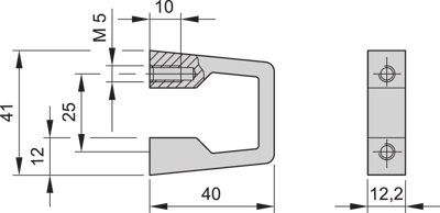 10501-116 SCHROFF Gehäusezubehör