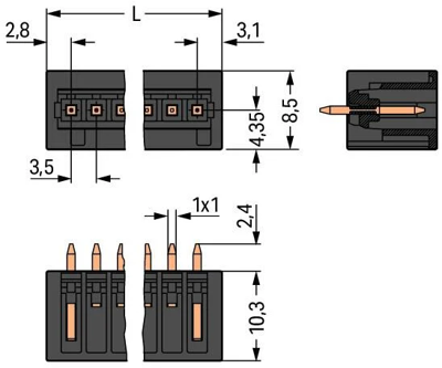 734-138/105-604/997-407 WAGO PCB Connection Systems Image 2