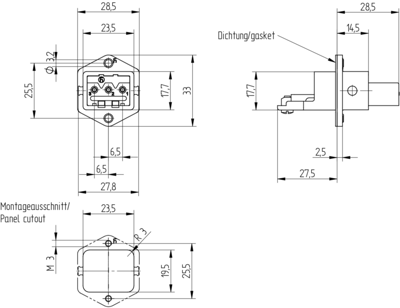 932142106 Hirschmann Automation and Control Gerätesteckverbinder Bild 2