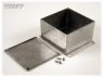 Aluminium Druckgussgehäuse, (L x B x H) 125 x 125 x 79 mm, natur, IP54, 1590KF