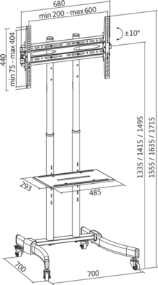 BP0026 LogiLink Trolleys, bags, cases and holders Image 2