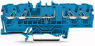 4-Leiter-Durchgangsklemme, Federklemmanschluss, 0,25-2,5 mm², 1-polig, 16 A, 6 kV, blau, 2002-1804