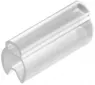 PVC Kabelmarkierer, beschriftbar, (B x H) 20 x 9 mm, max. Bündel-Ø 10 mm, transparent, 1806360000