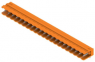 Stiftleiste, 21-polig, RM 5 mm, abgewinkelt, orange, 1571310000