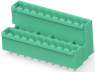 Leiterplattenklemme, 10-polig, RM 5.08 mm, 0,05-3 mm², 15 A, Stift, grün, 1-284065-0