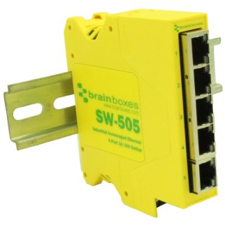 SW-505 BRAINBOXES ETHERNET-Switches Bild 4