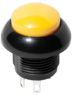 Drucktaster, 1-polig, gelb, unbeleuchtet, 5 A/32 V, Einbau-Ø 12.3 mm, IP68, PNP8E5D2Y03QE