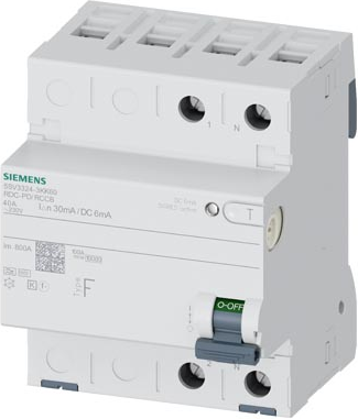 5SV3324-6KK60 Siemens FI Circuit Breakers Image 1