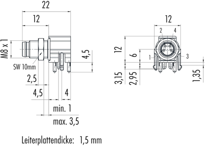 99 3391 282 04 binder Sensor-Aktor Rundsteckverbinder Bild 2