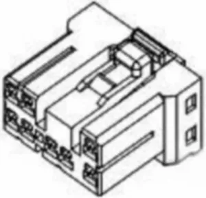 176116-6 AMP Automotive Power Connectors