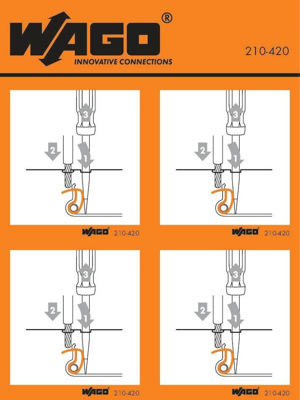 210-420 WAGO Zubehör für Anschlussklemmen