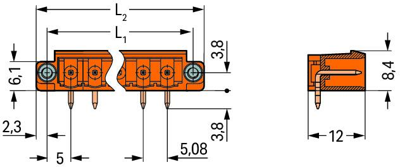 231-564/001-000 WAGO PCB Connection Systems Image 2