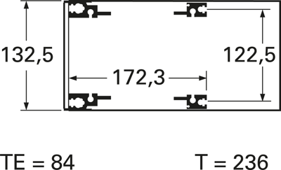 245-315-21 apra Gehäusezubehör