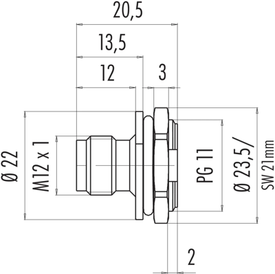 09 0437 87 05 binder Sensor-Actuator Connectors Image 2