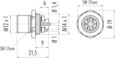 99 3431 351 04 binder Sensor-Actuator Connectors Image 2