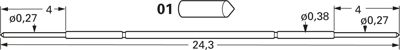 F23801B027L050 Feinmetall Prüfstifte