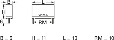 MKP4J024703F00KSSD Wima Folienkondensatoren Bild 2