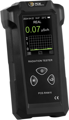 PCE-RAM 6 PCE Instruments Luxmeter, Schallpegelmesser, Magnetfeldtester Bild 1