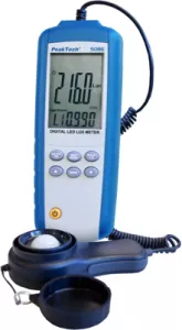 P 5086 PeakTech Luxmeter, Schallpegelmesser, Magnetfeldtester