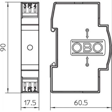 5097631 OBO Bettermann Überspannungsschutz Bild 3