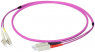 LWL-Patchkabel, LC-Duplex auf SC-Duplex, 10 m, OM4, Multimode 50/125 µm