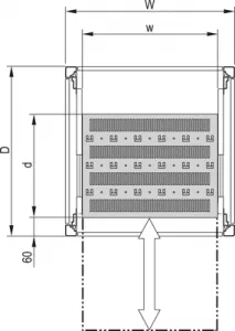 22117-860 SCHROFF Accessories for Enclosures