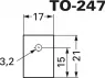 10007699 Fischer Elektronik Mounting pads