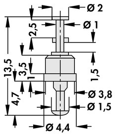 10039663 Fischer Elektronik Lötstützpunkte Bild 2