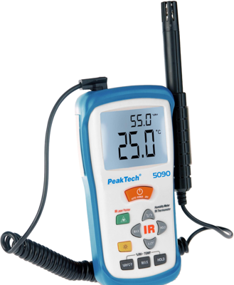 P 5090 PeakTech Thermometer, Anzeigegeräte Bild 1