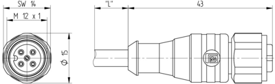 16072 Lumberg Automation Sensor-Aktor Kabel Bild 2