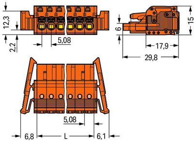 2231-310/037-000 WAGO PCB Connection Systems Image 2