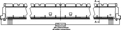 401-55401-51 ept DIN Messerleisten, DIN Federleisten Bild 2