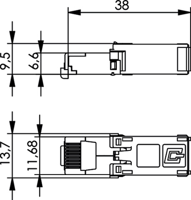 100007452 Telegärtner Modular Connectors Image 2