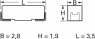 Tantal-Kondensator, SMD, B, 6.8 µF, 6.3 V, ±20 %, TAJB685M006R