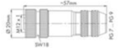 756-9211/090-000 WAGO Sensor-Aktor Rundsteckverbinder Bild 2