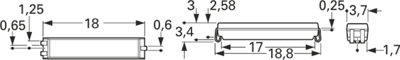 MK01-B Standex Electronics Näherungsschalter, Reedschalter Bild 2