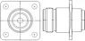 172300 Amphenol RF Koaxialsteckverbinder