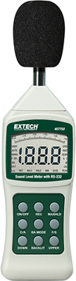 407750 Extech Luxmeter, Schallpegelmesser, Magnetfeldtester