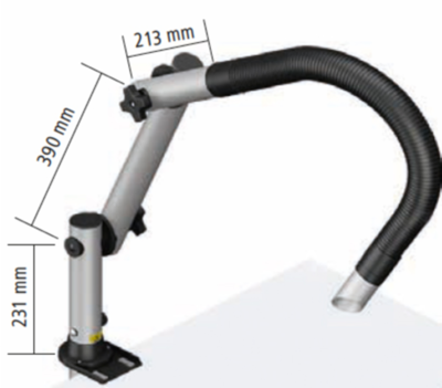 KIT1S WF Weller Accessories for soldering fume extraction