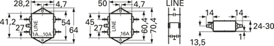 F033-016/500 Eichhoff Interference suppression filter Image 2