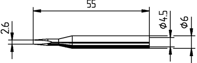 0162KD/SB Ersa Lötspitzen, Entlötspitzen und Heißluftdüsen Bild 2