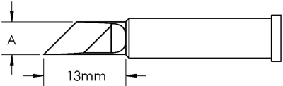 GT6-KN0050P METCAL Lötspitzen, Entlötspitzen und Heißluftdüsen